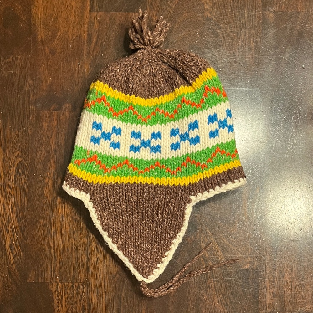 Knit Sherpa Hat w/ Full Fleece Lining